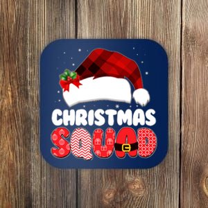 Funny Cute Christmas Squad Matching Shirts Coaster