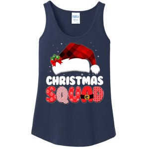 Funny Cute Christmas Squad Matching Shirts Ladies Essential Tank