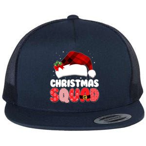 Funny Cute Christmas Squad Matching Shirts Flat Bill Trucker Hat