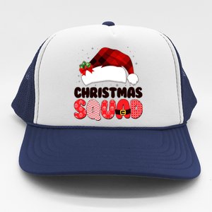 Funny Cute Christmas Squad Matching Shirts Trucker Hat