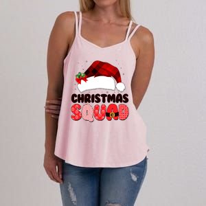 Funny Cute Christmas Squad Matching Shirts Women's Strappy Tank