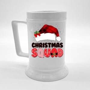 Funny Cute Christmas Squad Matching Shirts Beer Stein