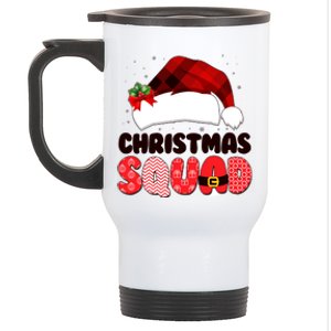 Funny Cute Christmas Squad Matching Shirts Stainless Steel Travel Mug