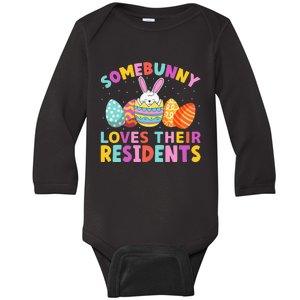 Folsom Care Center Easter Bunny Nursing Home Baby Long Sleeve Bodysuit