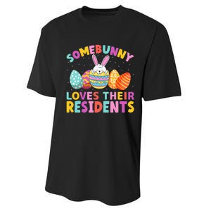 Folsom Care Center Easter Bunny Nursing Home Performance Sprint T-Shirt