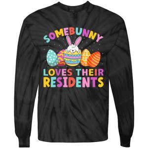 Folsom Care Center Easter Bunny Nursing Home Tie-Dye Long Sleeve Shirt