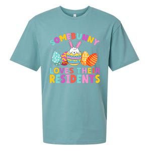 Folsom Care Center Easter Bunny Nursing Home Sueded Cloud Jersey T-Shirt