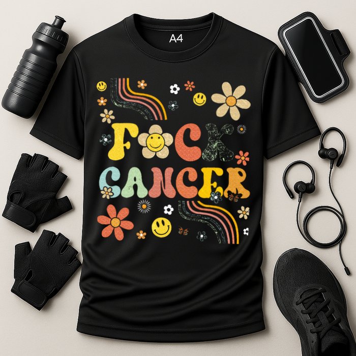 F Ck Cancer Cooling Performance Crew T-Shirt