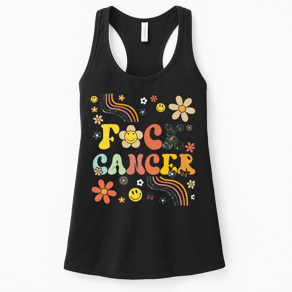 F Ck Cancer Womens Tank Top