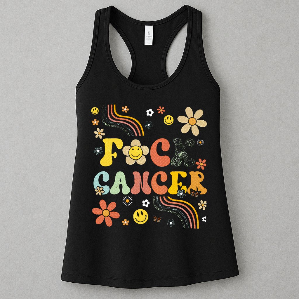 F Ck Cancer Womens Tank Top