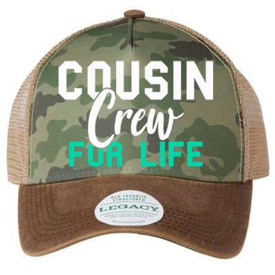 Funny Cousin Crew Big Cousin Crew For Life Big Cousin Crew Gift Legacy Tie Dye Trucker Hat