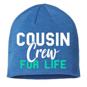 Funny Cousin Crew Big Cousin Crew For Life Big Cousin Crew Gift Sustainable Beanie