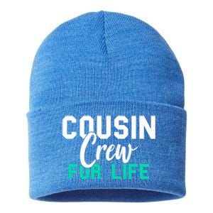 Funny Cousin Crew Big Cousin Crew For Life Big Cousin Crew Gift Sustainable Knit Beanie