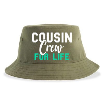 Funny Cousin Crew Big Cousin Crew For Life Big Cousin Crew Gift Sustainable Bucket Hat