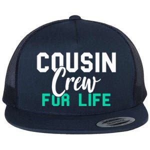 Funny Cousin Crew Big Cousin Crew For Life Big Cousin Crew Gift Flat Bill Trucker Hat