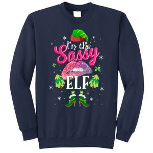 Funny Christmas Clothing I'm The Sassy Elf Tee Xmas Boys Sweatshirt