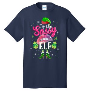 Funny Christmas Clothing I'm The Sassy Elf Tee Xmas Boys Tall T-Shirt