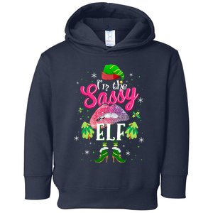 Funny Christmas Clothing I'm The Sassy Elf Tee Xmas Boys Toddler Hoodie