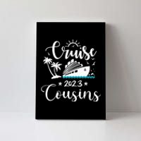 Funny cruising cousins matching cousin family Canvas