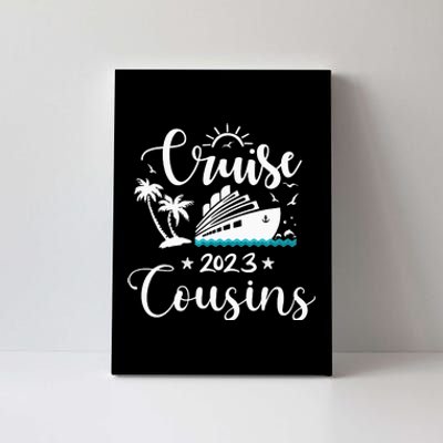 Funny cruising cousins matching cousin family Canvas