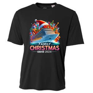 Family Christmas Cruise 2024 Family Matching Merry Christmas Cooling Performance Crew T-Shirt