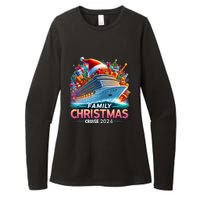 Family Christmas Cruise 2024 Family Matching Merry Christmas Womens CVC Long Sleeve Shirt