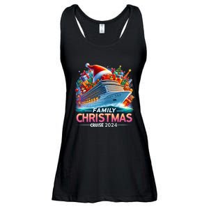 Family Christmas Cruise 2024 Family Matching Merry Christmas Ladies Essential Flowy Tank