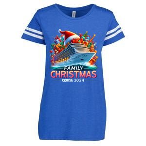 Family Christmas Cruise 2024 Family Matching Merry Christmas Enza Ladies Jersey Football T-Shirt