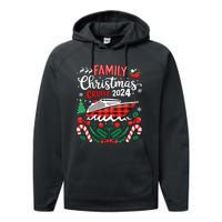 Family Christmas Cruise 2024 Family Matching Merry Christmas Performance Fleece Hoodie