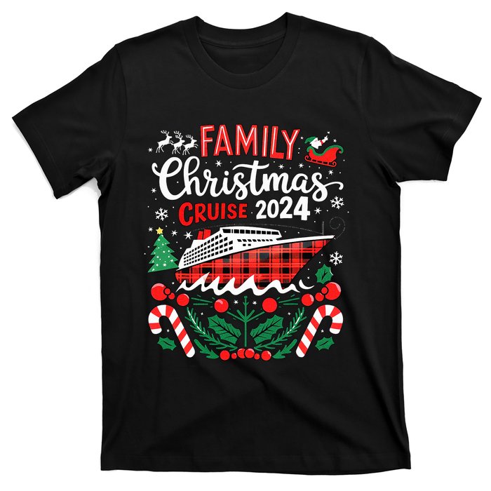 Family Christmas Cruise 2024 Family Matching Merry Christmas T-Shirt