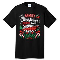 Family Christmas Cruise 2024 Family Matching Merry Christmas Tall T-Shirt