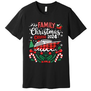 Family Christmas Cruise 2024 Family Matching Merry Christmas Premium T-Shirt