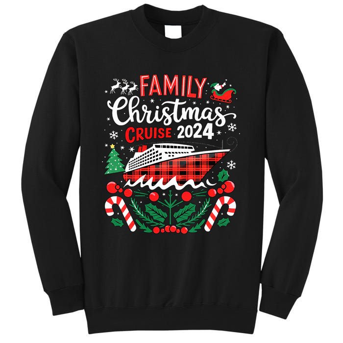 Family Christmas Cruise 2024 Family Matching Merry Christmas Tall Sweatshirt