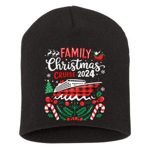 Family Christmas Cruise 2024 Family Matching Merry Christmas Short Acrylic Beanie