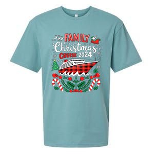 Family Christmas Cruise 2024 Family Matching Merry Christmas Sueded Cloud Jersey T-Shirt