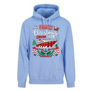 Family Christmas Cruise 2024 Family Matching Merry Christmas Unisex Surf Hoodie