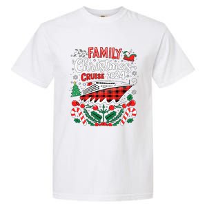 Family Christmas Cruise 2024 Family Matching Merry Christmas Garment-Dyed Heavyweight T-Shirt