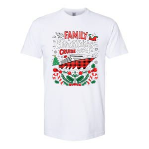 Family Christmas Cruise 2024 Family Matching Merry Christmas Softstyle CVC T-Shirt