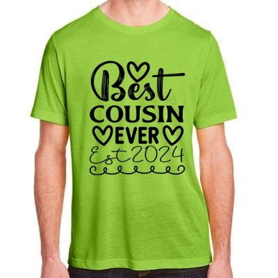 Funny Cousin Crew Matching Fam Best Cousin Since 2024 Family Gift Adult ChromaSoft Performance T-Shirt