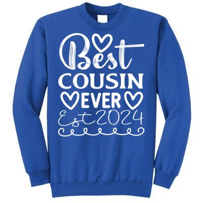 Funny Cousin Crew Matching Fam Best Cousin Since 2024 Family Gift Sweatshirt