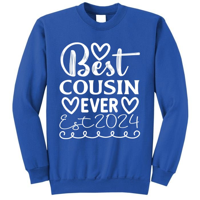 Funny Cousin Crew Matching Fam Best Cousin Since 2024 Family Gift Sweatshirt