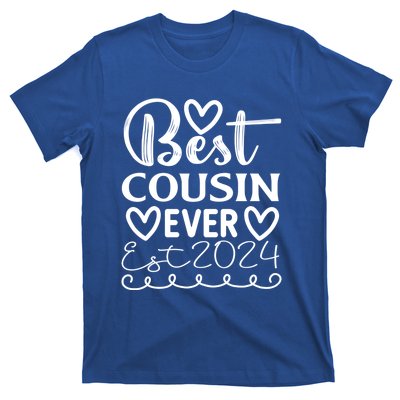 Funny Cousin Crew Matching Fam Best Cousin Since 2024 Family Gift T-Shirt