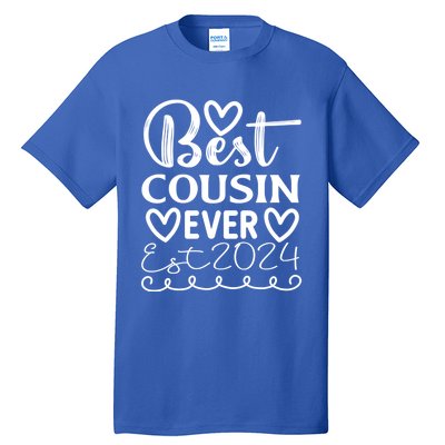 Funny Cousin Crew Matching Fam Best Cousin Since 2024 Family Gift Tall T-Shirt