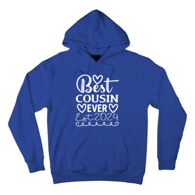 Funny Cousin Crew Matching Fam Best Cousin Since 2024 Family Gift Tall Hoodie