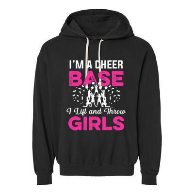 Funny Cheer Cheerleader Cheerleading Squad Coach Team Flyer Garment-Dyed Fleece Hoodie