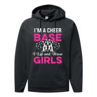 Funny Cheer Cheerleader Cheerleading Squad Coach Team Flyer Performance Fleece Hoodie