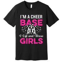 Funny Cheer Cheerleader Cheerleading Squad Coach Team Flyer Premium T-Shirt