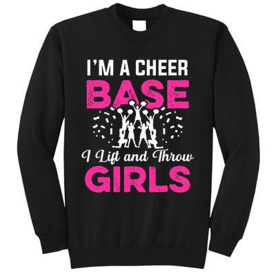 Funny Cheer Cheerleader Cheerleading Squad Coach Team Flyer Tall Sweatshirt