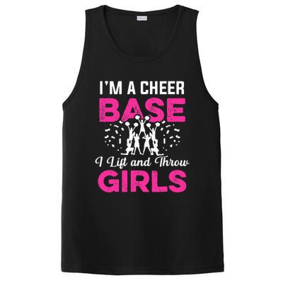 Funny Cheer Cheerleader Cheerleading Squad Coach Team Flyer PosiCharge Competitor Tank