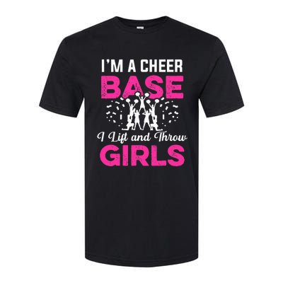 Funny Cheer Cheerleader Cheerleading Squad Coach Team Flyer Softstyle® CVC T-Shirt